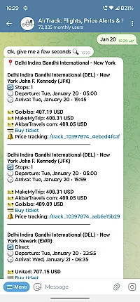 AirTrack: Flights, Price Alerts & Predictions preview 2