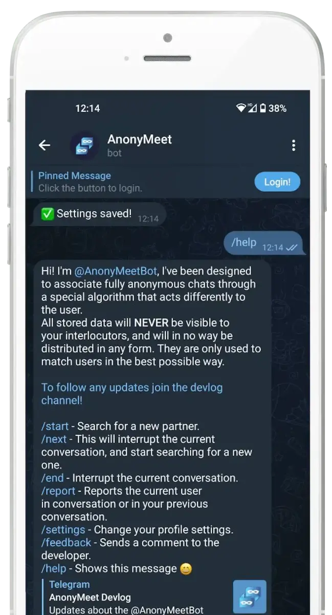 AnonyMeet preview 1