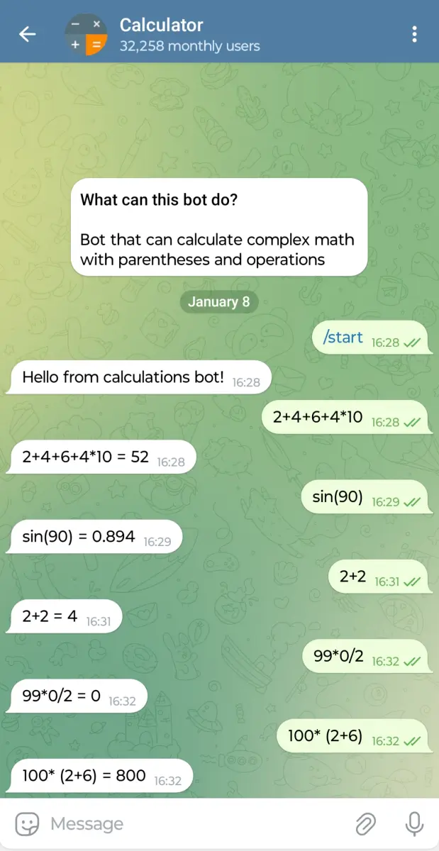 Calculator preview 1