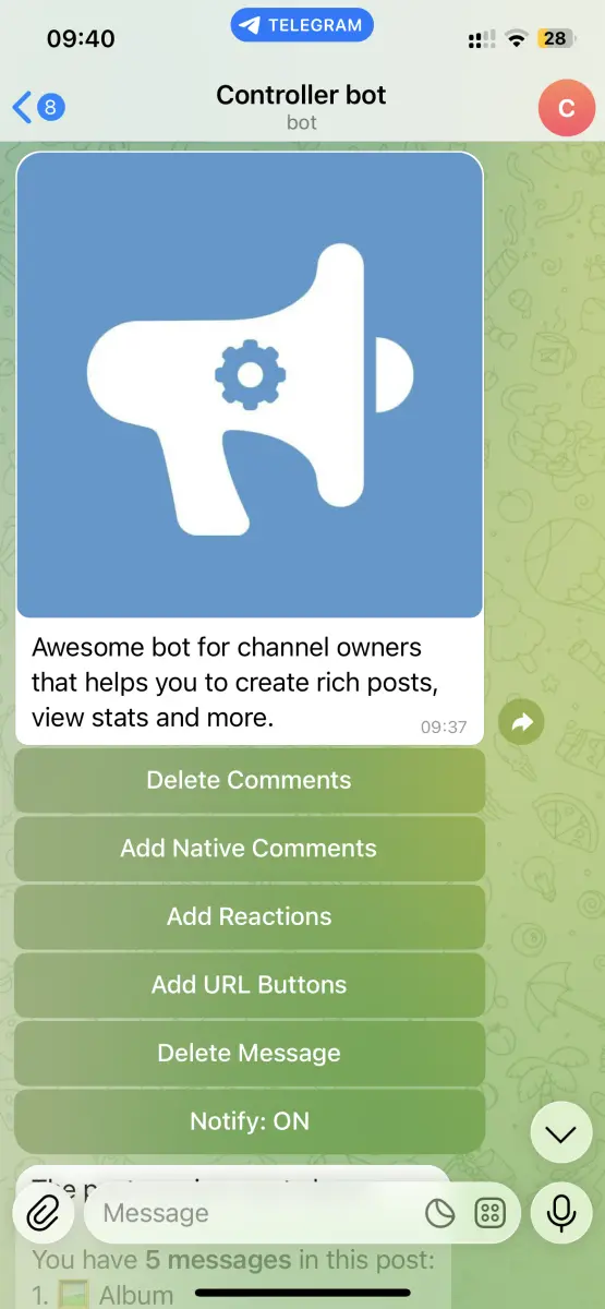 Controller Bot preview 3