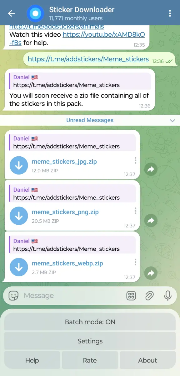 Sticker Downloader preview 1
