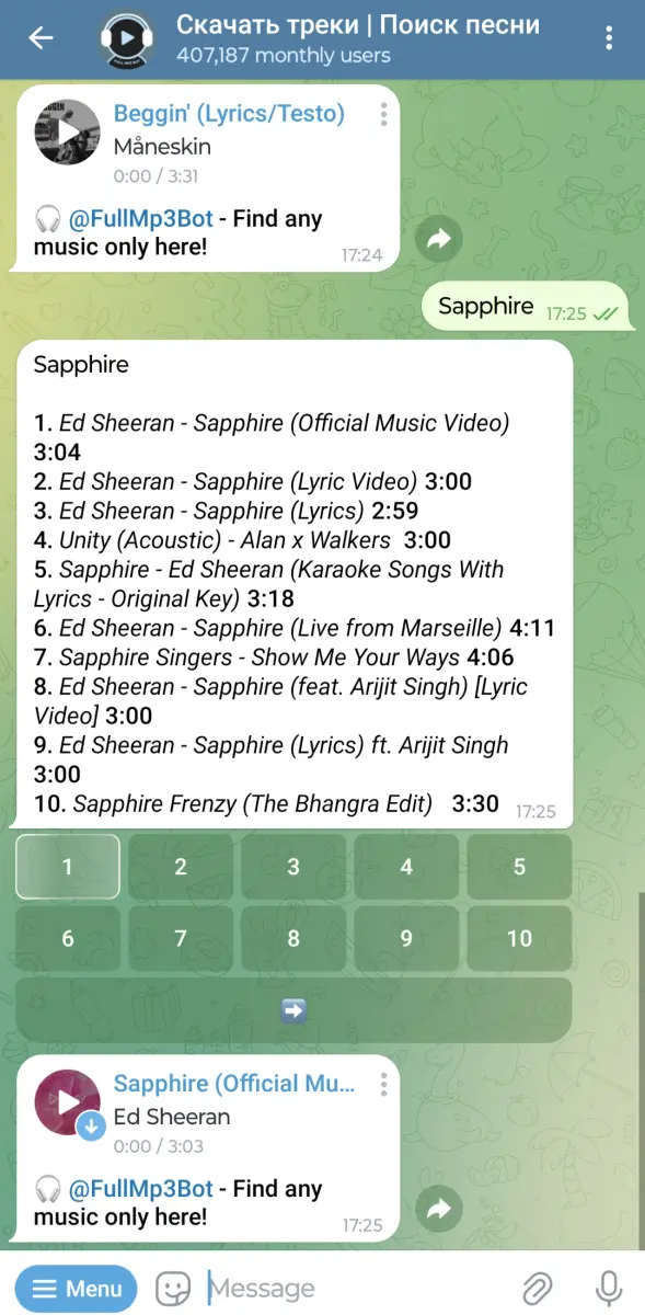 Download Tracks preview 2