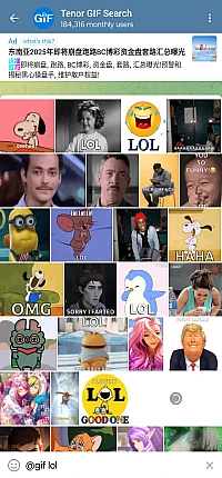 Tenor GIF search preview 3