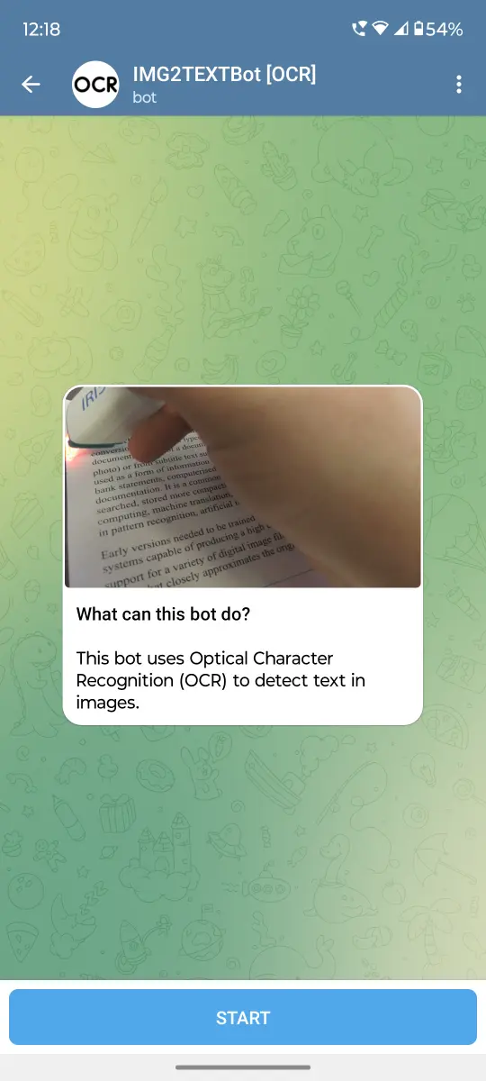 IMG2TEXTBot [OCR] preview 1