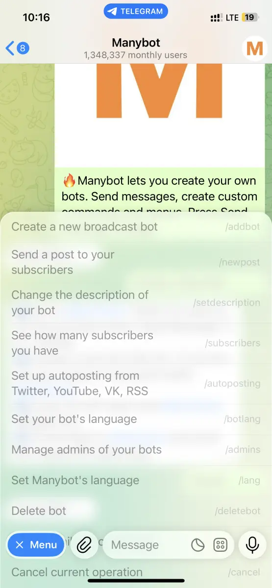 Manybot preview 5