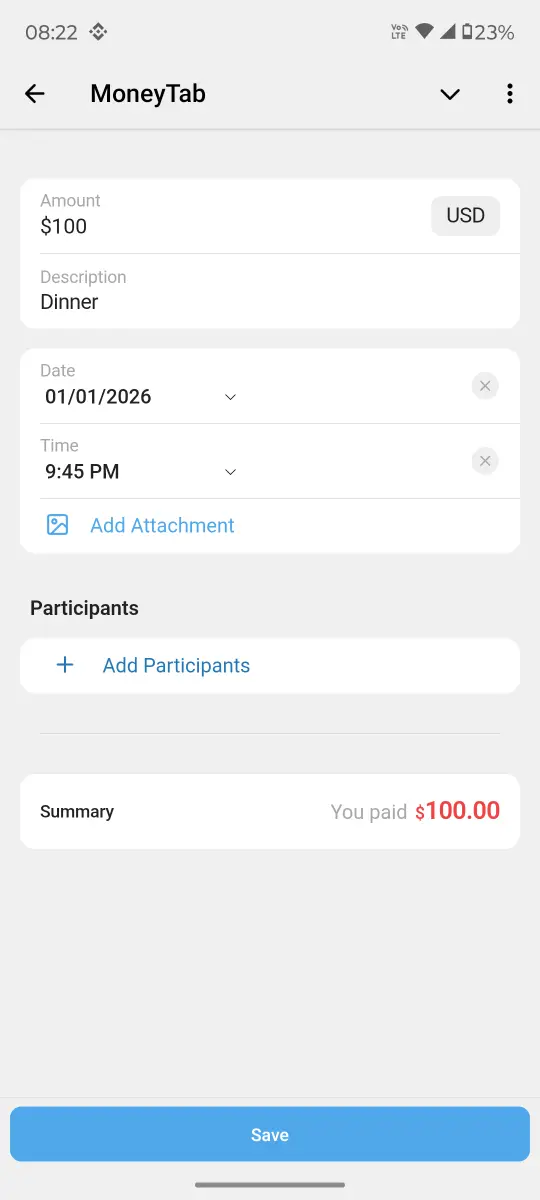 MoneyTab preview 2