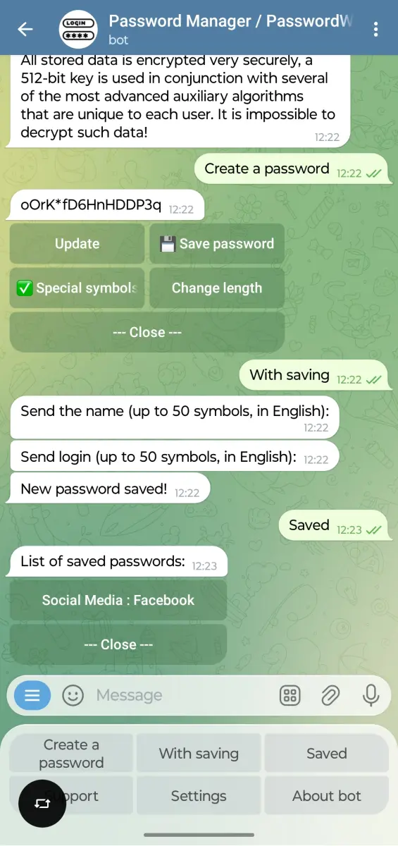 Password Manager / PasswordWizard preview 1