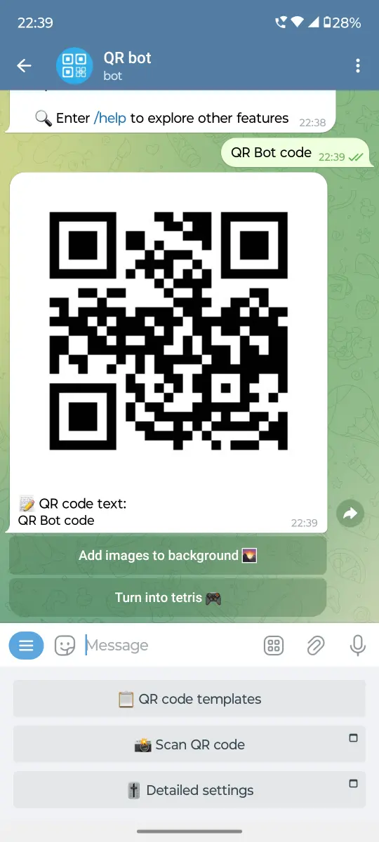 QR Bot preview 2
