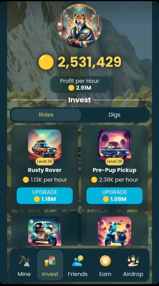 Rich Dog: Top Play to earn platform preview 2