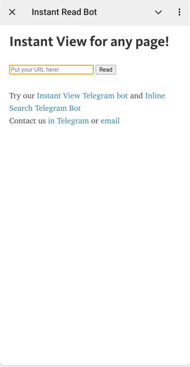 Instant Read Bot preview 1