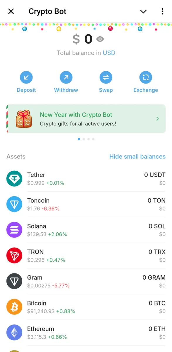 Crypto Bot preview 1