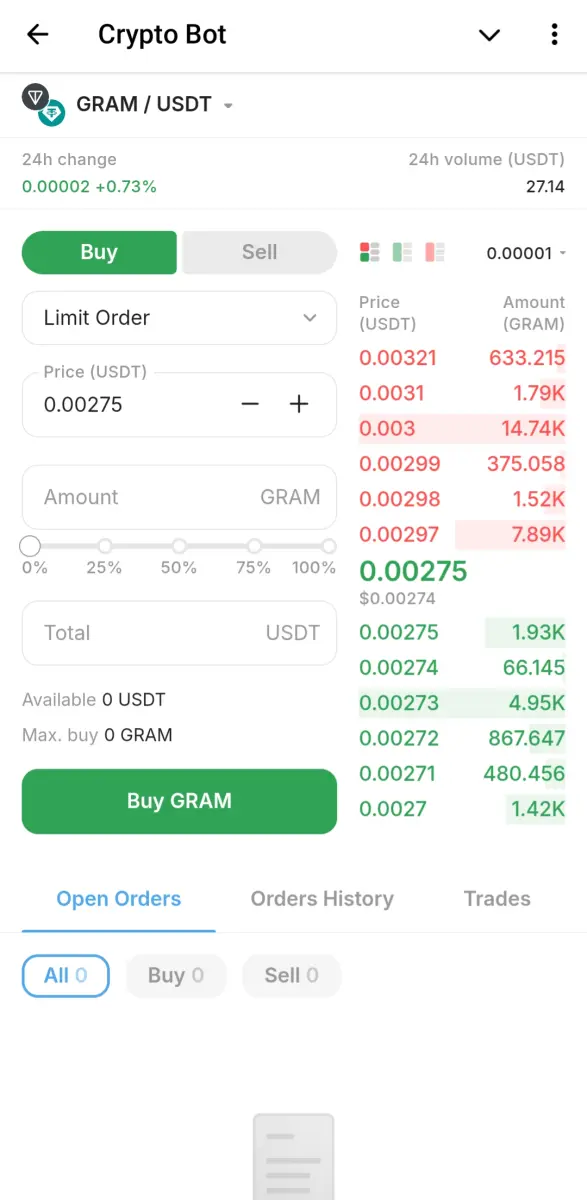 Crypto Bot preview 4