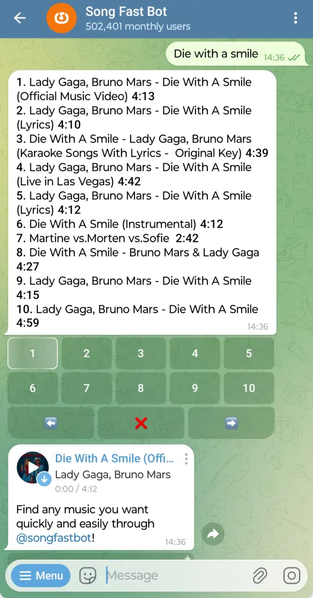 Song Fast Bot preview 1