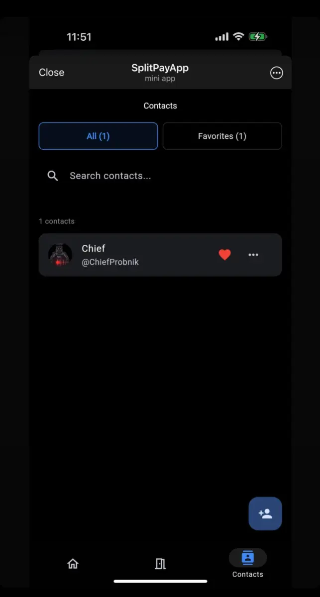 SplitPayApp preview 4