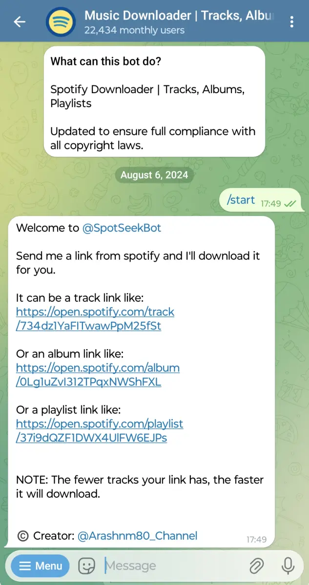 Music Downloader | Tracks, Albums, Playlists preview 1