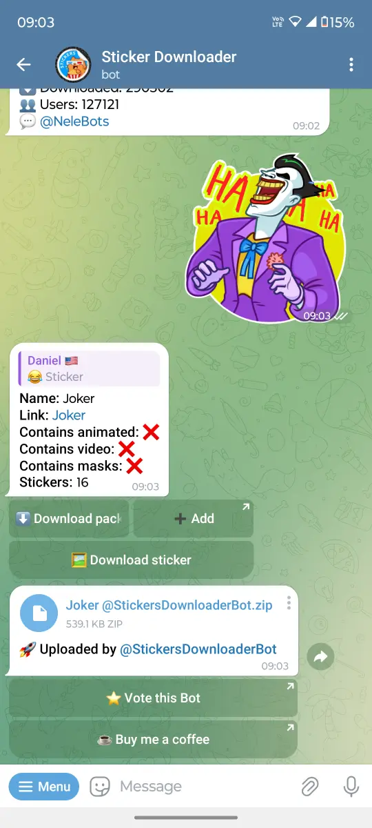 Sticker Downloader preview 1