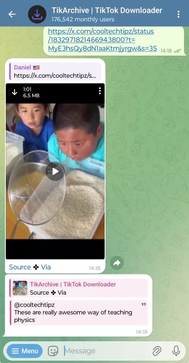 TikArchive | TikTok Downloader preview 1