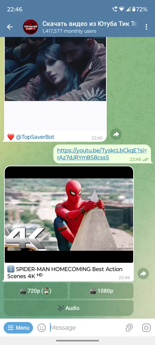 TopSaver Bot preview 3