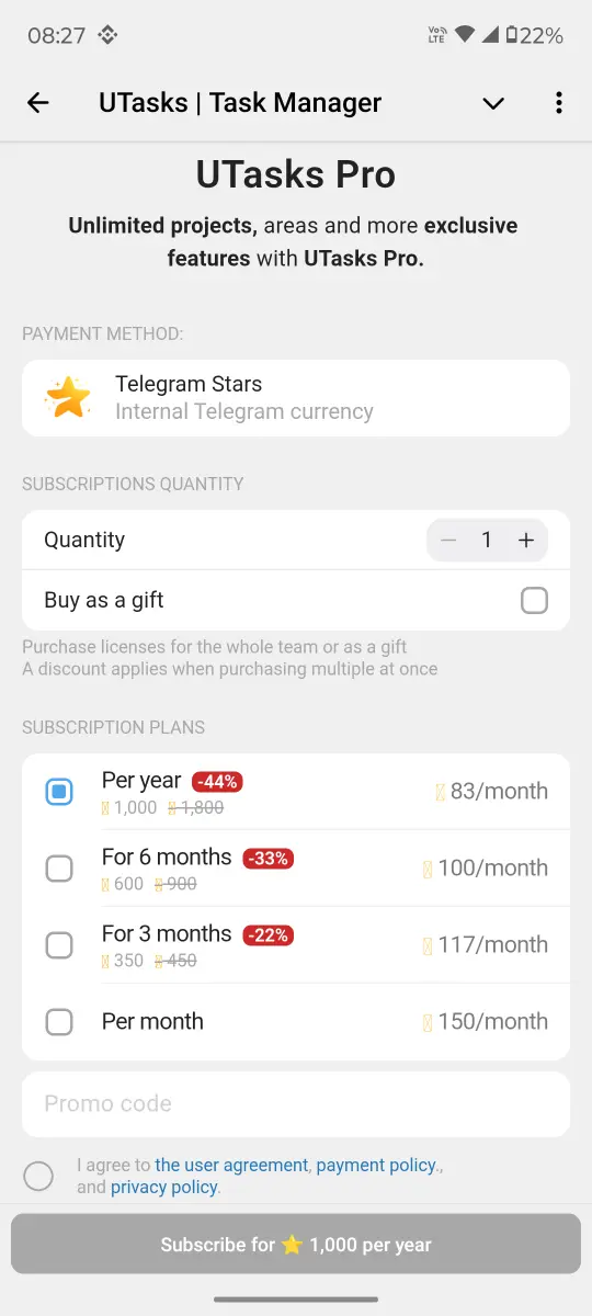 UTasks | Task Manager preview 3