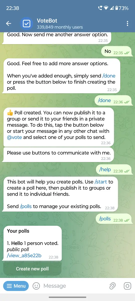 VoteBot preview 3